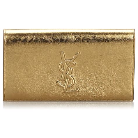 pochette belle de jour yves saint laurent|Yves Saint Laurent Belle de Jour Clutch .